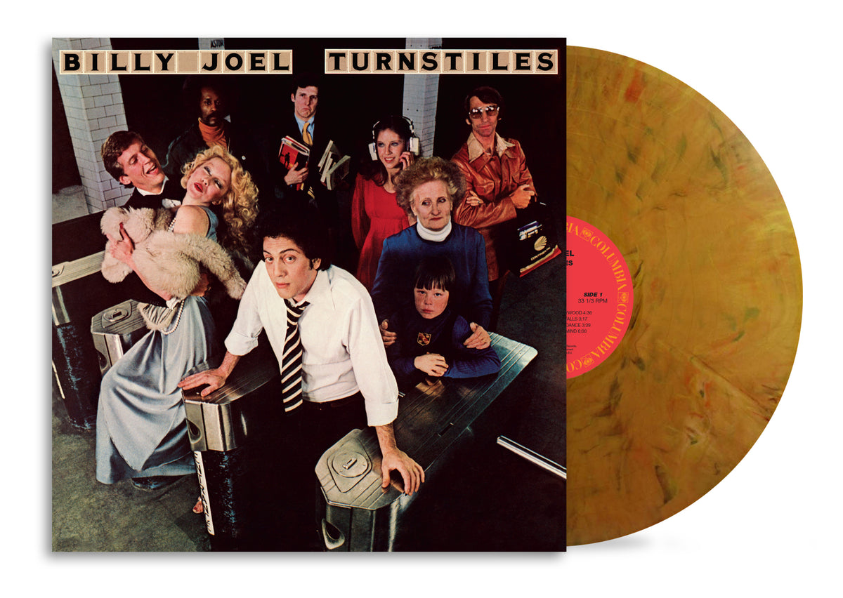 Billy Joel - Turnstiles (NAD 1LP Subway Token Gold vinyl)