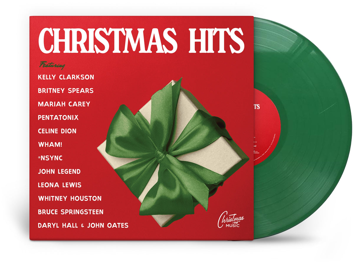 Various Artists - Christmas Hits green vinyl LP with sleeve