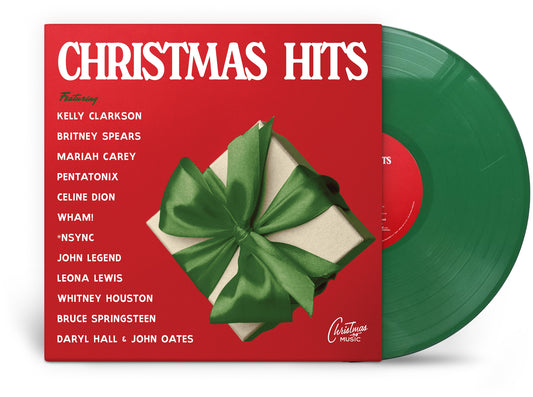 Various Artists - Christmas Hits green vinyl LP with sleeve