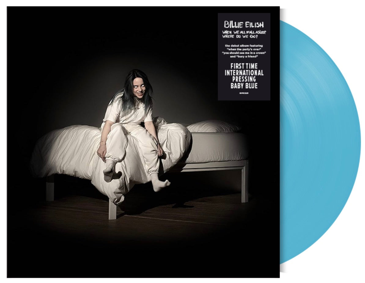 Billie Eilish - WHEN WE ALL FALL ASLEEP, WHERE DO WE GO? (baby blue vinyl)