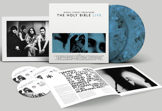 Manic Street Preachers - The Holy Bible Live (Blue Marble 2 LP & Blu Ray)