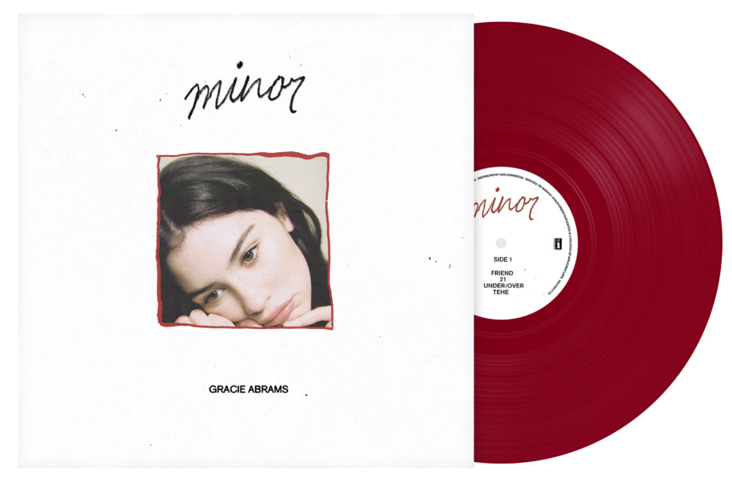 Gracie Abrams - minor (5 Year Anniversary) Red Vinyl