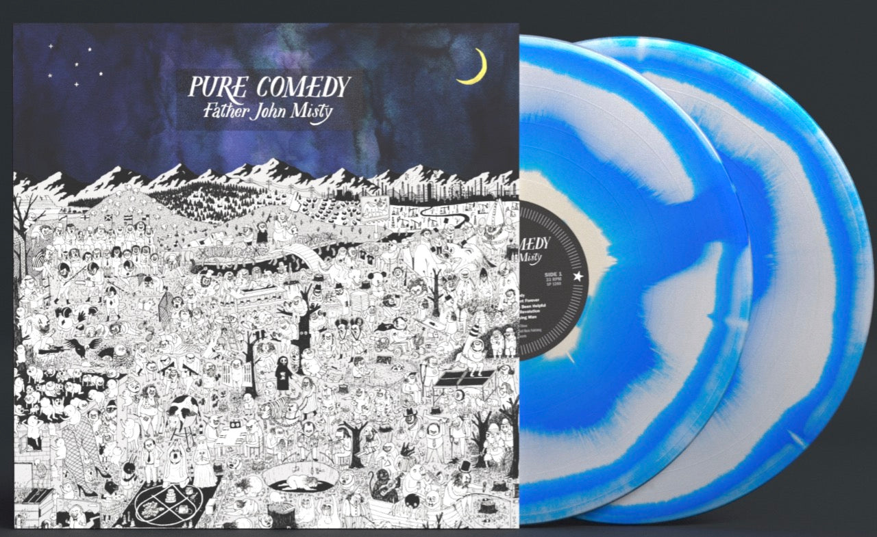 Father John Misty - Pure Comedy 
(Blue & White Corona Vinyl)