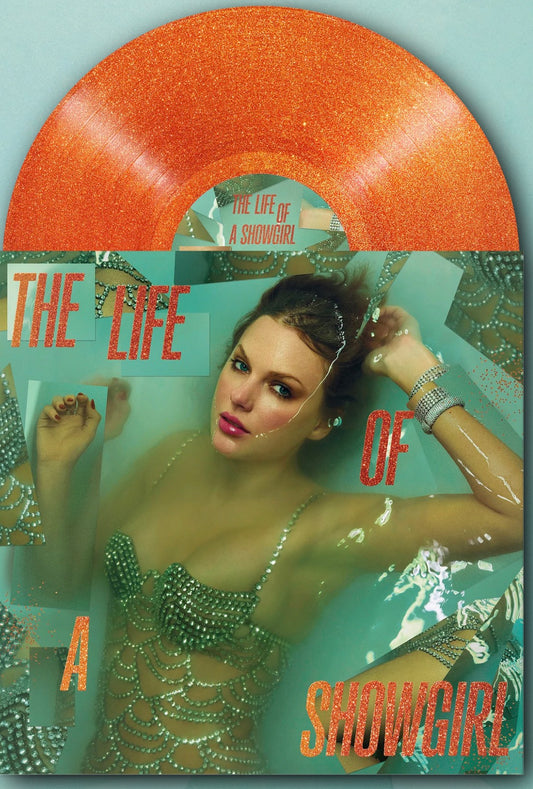 Taylor Swift - The Life Of A Showgirl - Portofino Orange Glitter LP