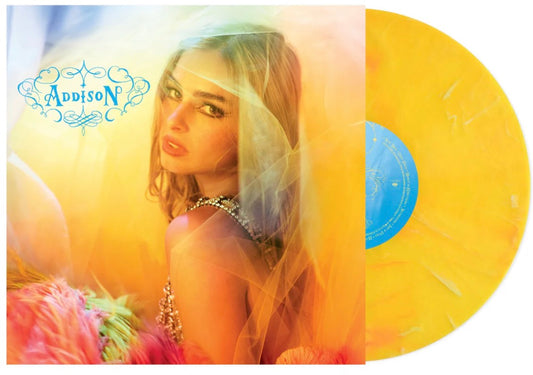 Addison Rae Addison Yellow Marble LP