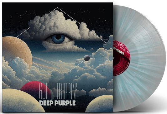 Deep Purple - Guilt Trippin' 12” Maxi Silver/Blue Splatter Single