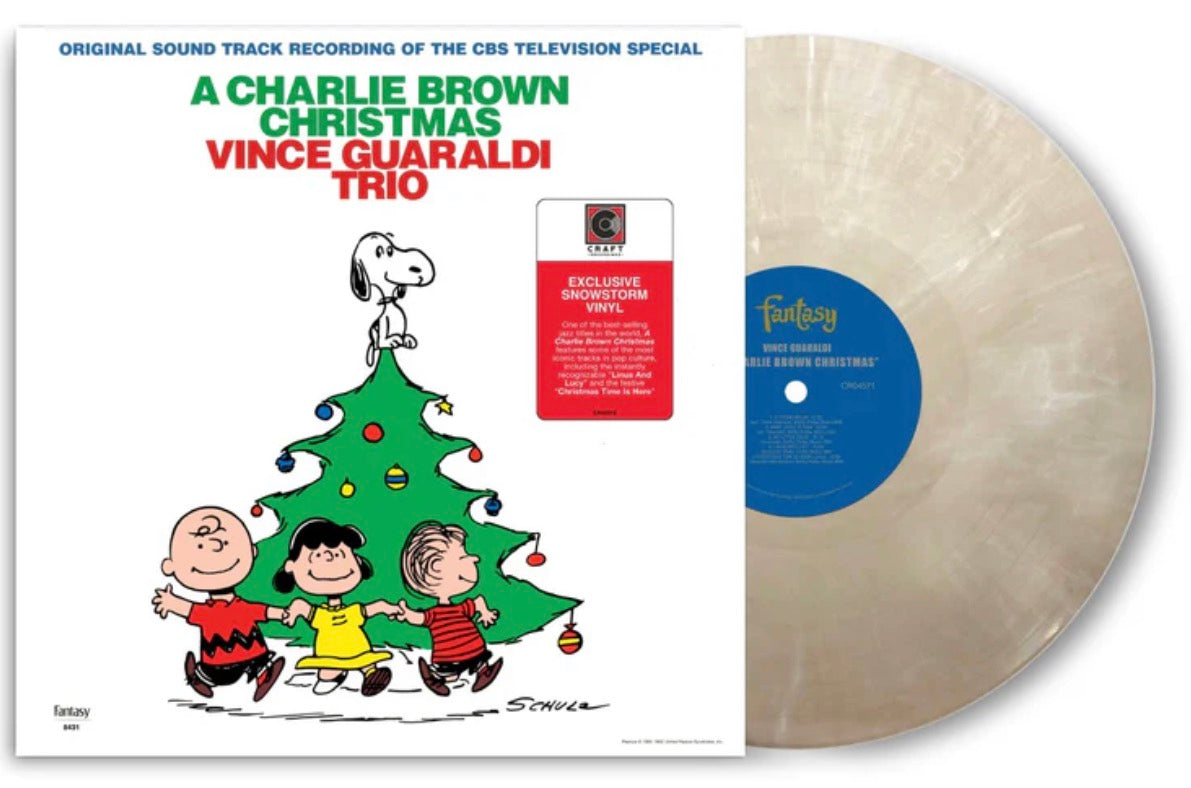 VINCE GUARALDI TRIO - 
A CHARLIE BROWN CHRISTMAS: LIMITED 'SNOWBALL' VINYL LP