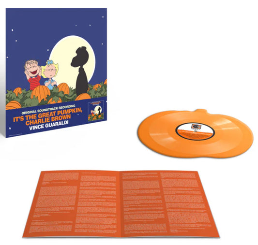 IT'S THE GREAT PUMPKIN (CHARLIE BROWN): PUMPKIN SHAPED ORANGE VINYL LP
