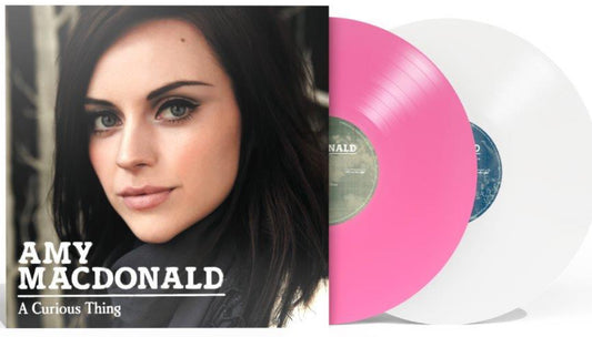 Amy MacDonald - A Curious Thing 2 x pink and white lp NAD 2025