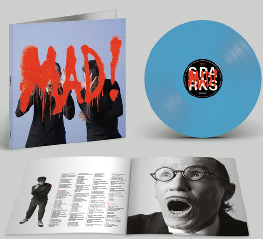 Sparks - MAD! Limited Light Blue Vinyl LP with sticker