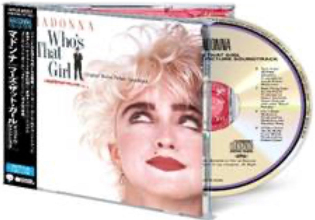 Madonna Who’s That Girl (Original Motion Picture Soundtrack) Japanese Edition