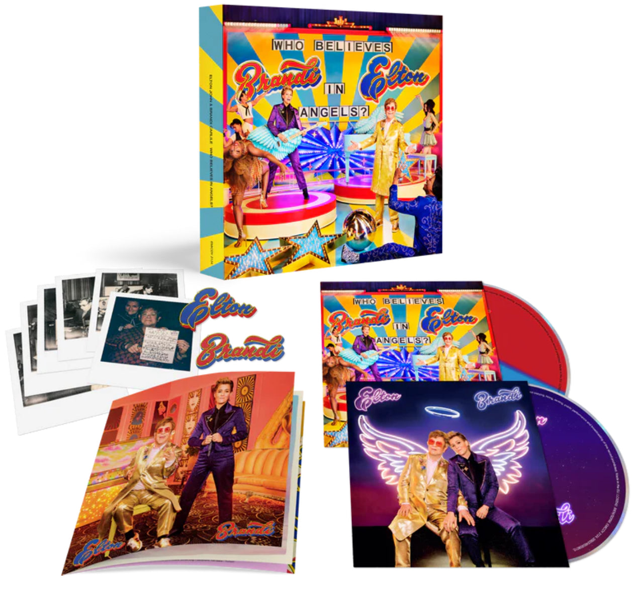 Elton John - Who Believes In Angels? Limited Edition CD/DVD Clamshell Box