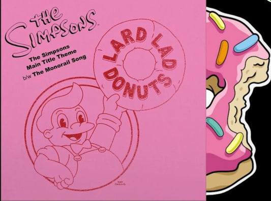 The Simpsons - Main Title Theme b/w The Monorail Song (Limited Edition Cut Out Picture Disc) 10”