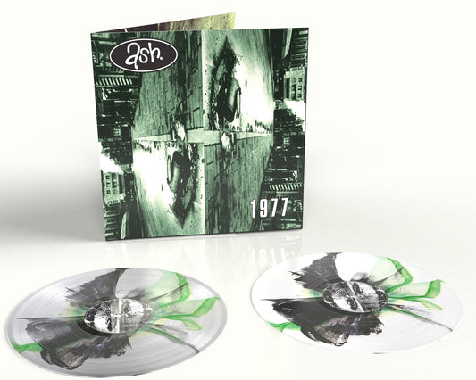 Ash - 1977 (Limited Edition 30th Anniversary Edition Green & Black Inkplosion Vinyl)
