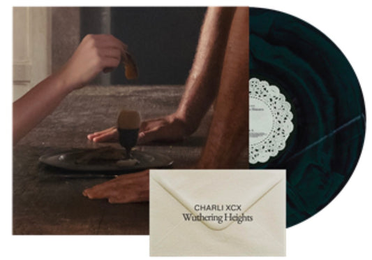 CHARLI XCX - Wuthering Heights Black & Green Marbled Vinyl