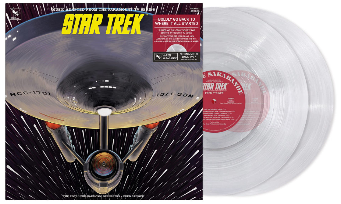 Star Trek: Music Adapted from the Paramount TV Series - Limited Edition Clear 2 x LP