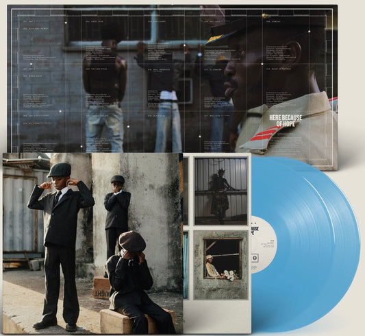 Ezra Collective - Here Because of Hope (Transparent Ocean Blue 2 x LP)
