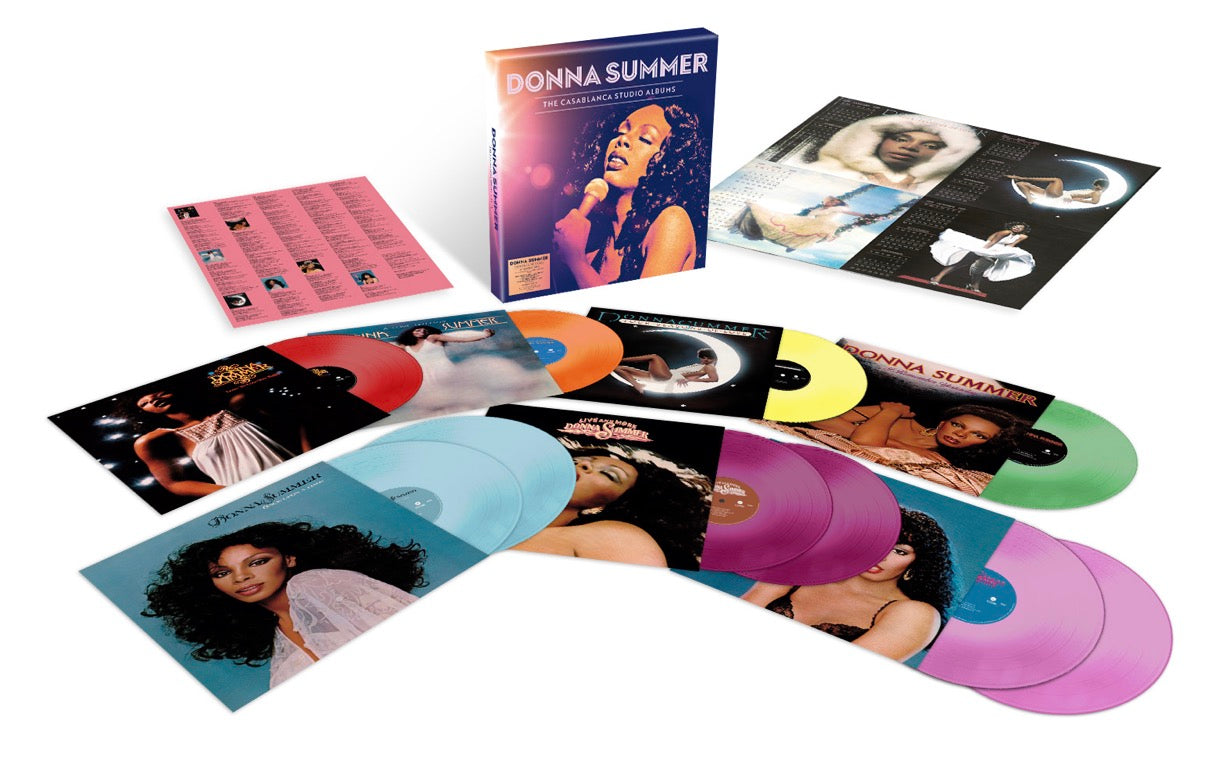 Donna Summer - The Casablanca Years (Rainbow Coloured Vinyl 10 x LP Boxset)