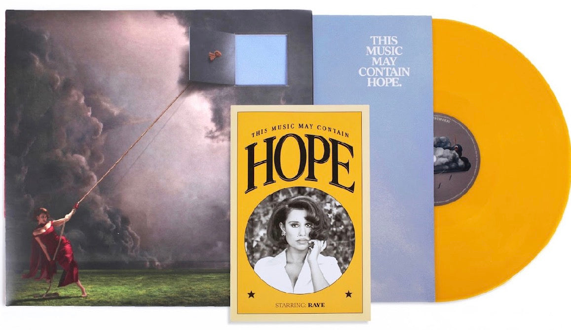 RAYE - THIS MUSIC MAY CONTAIN HOPE. Yellow 2 X LP