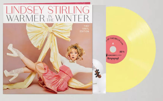 Lindsey Stirling & Sabrina Carpenter - Warmer In The Winter (Tiny Vinyl Edition) Limited 4” Single