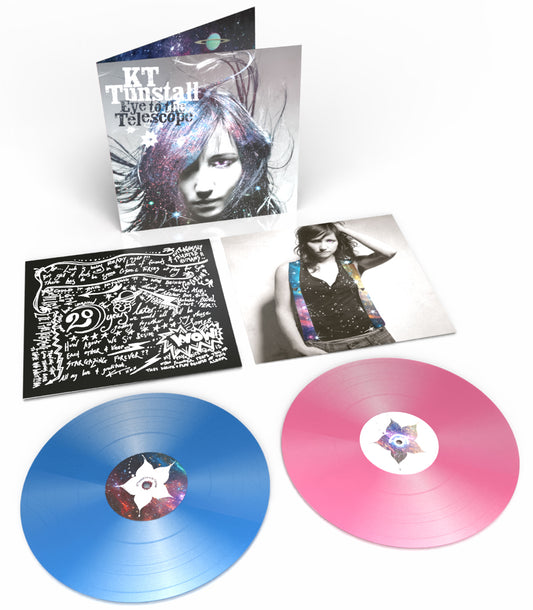 KT Tunstall - Eye to the Telescope  - 2LP Stargazer Edition. Blue and Pink Coloured Vinyl