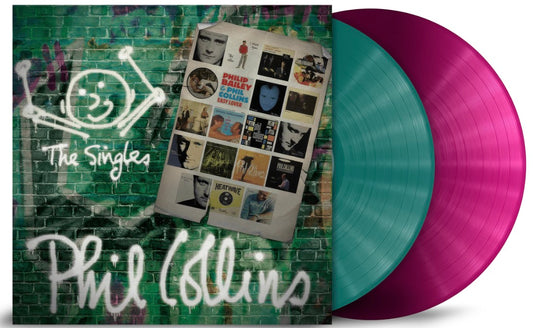 Phil Collins - The Singles 2LP 1 x Magenta & 1 x Green vinyl