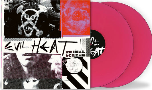 Primal Scream - Evil Heat 2 X Pink LP
