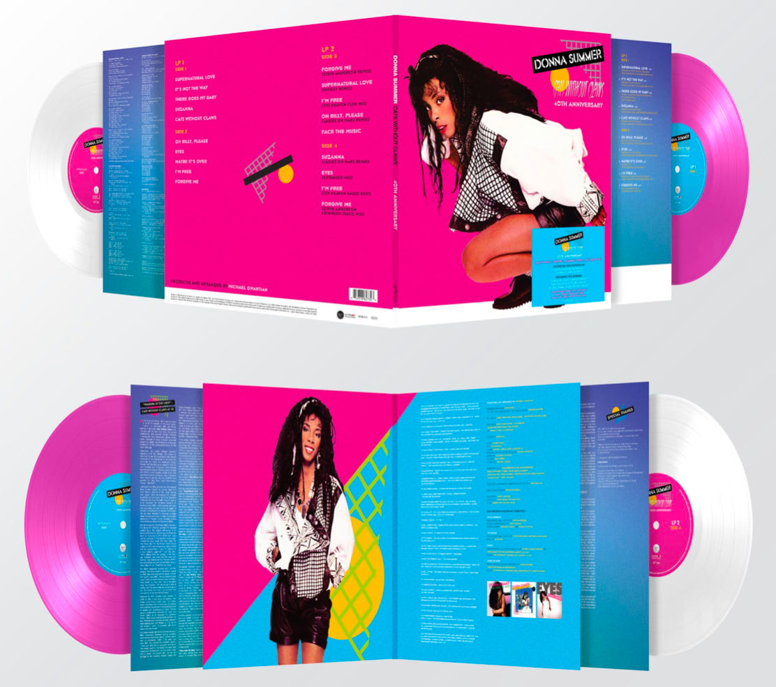 Donna Summer: Cats Without Claws 40th Anniversary Pink and White 2LP