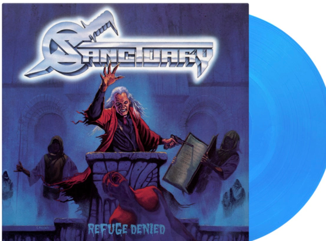 Sanctuary - Refuge Denied - Limited Edition Blue Vinyl