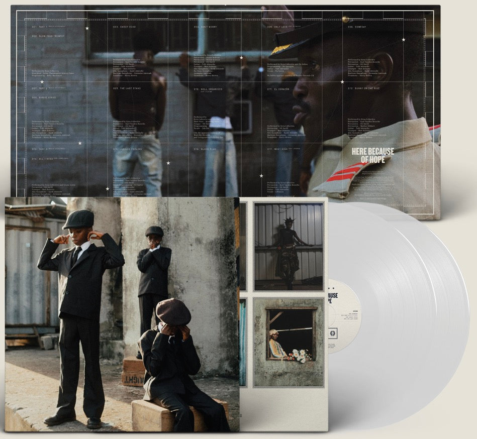 Ezra Collective - Here Because of Hope (Indie Exclusive Translucent White  2 x LP)