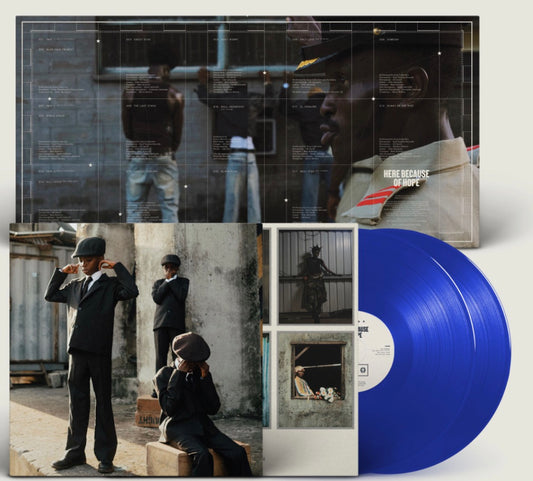Ezra Collective - Here Because of Hope (Transparent Ocean Blue 2 x LP)