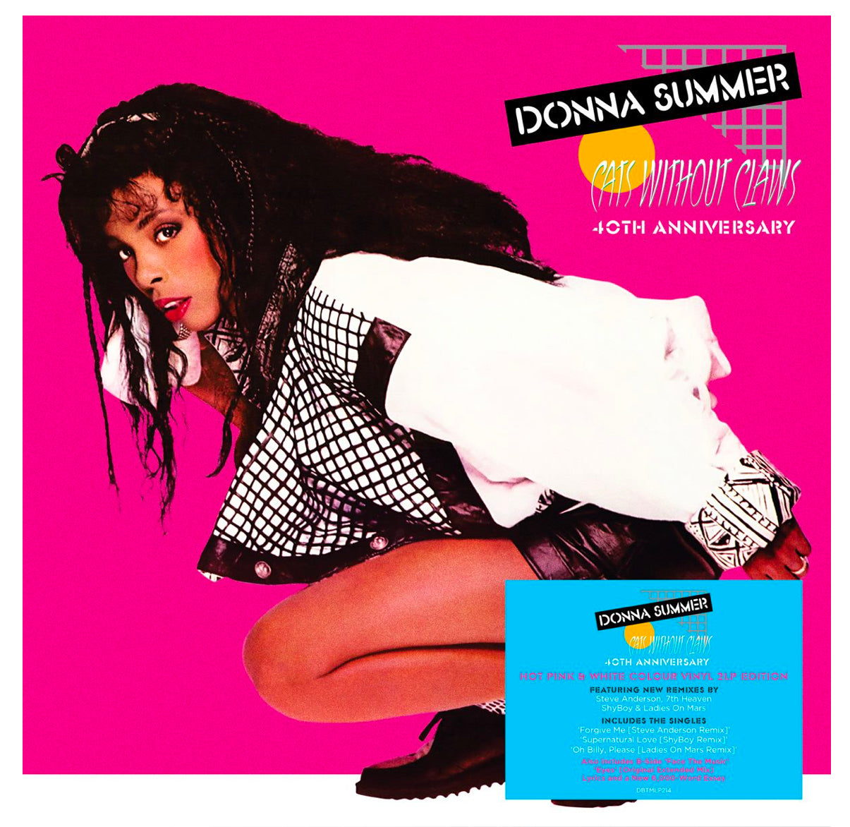 Donna Summer: Cats Without Claws 40th Anniversary Pink and White 2LP