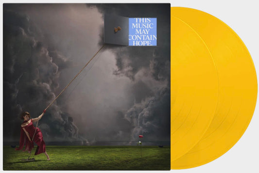 RAYE - THIS MUSIC MAY CONTAIN HOPE. Yellow 2 X LP
