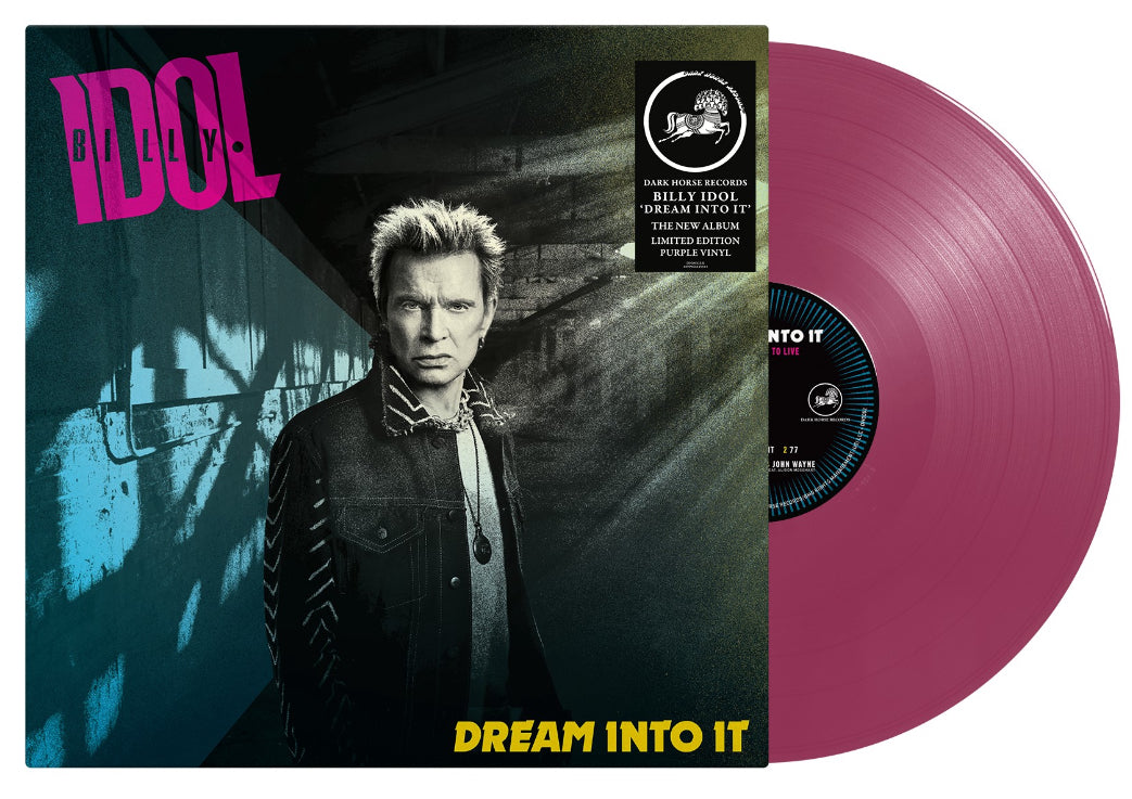 Billy Idol - Dream Into It - Limited Edition Purple Vinyl