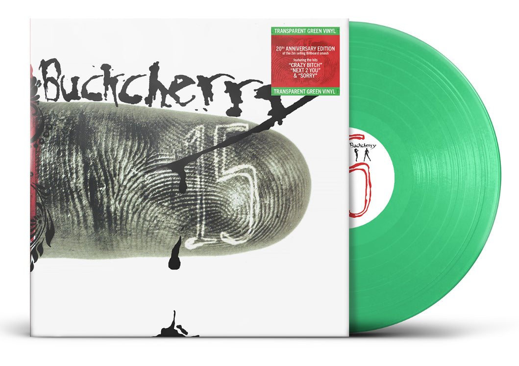 Buckcherry – 15 - Indie Exclusive Green Vinyl