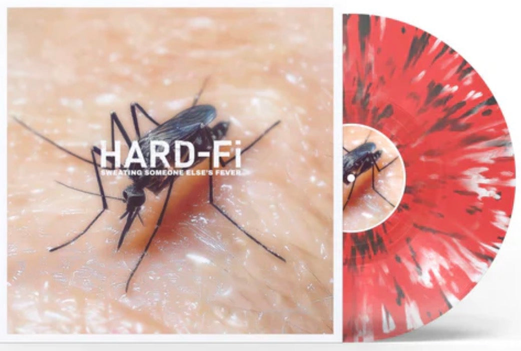 Hard-Fi - Sweating Someone Else's Fever )Indie Exclusive Transparent Red with Splattered Black/Solid White Vinyl)