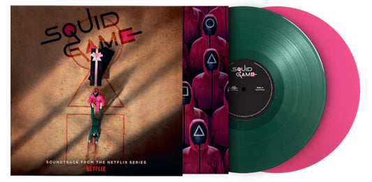 Squid Game (OST): Limited Edition Green & Pink Vinyl 2LP w/ POP-UP Sleeve