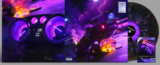 Chase Atlantic - Paradise [Black ice with pink and blue splatter Vinyl]