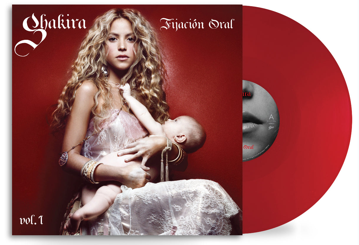 Shakira - Fijacion Oral Vol. 1 (20th Anniversary) Apple Red LP