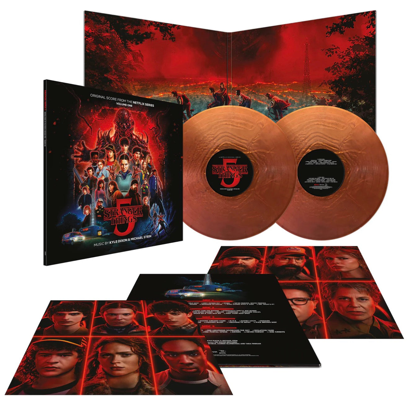 Kyle Dixon & Michael Stein Stranger Things 5 (Original Score - Volume Two) Metallic Bronze 2 x LP