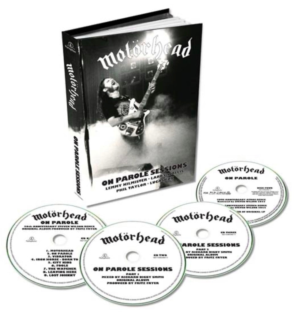 Motörhead - On Parole Sessions - 3CD + Blu-Ray Set