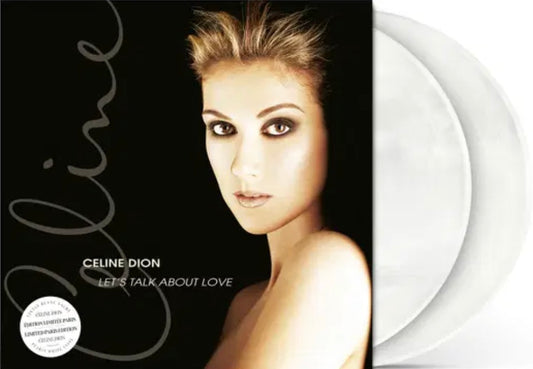 CELINE DION LETS TALK ABOUT LOVE Milky Clear x2 LP Viny