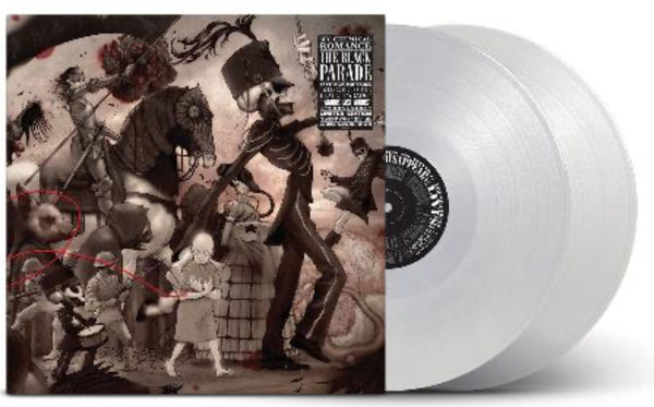 T*E様 my chemical romance 限定版 レコード My Chemical Romance - The Black Parade - 2LP Snowy White vinyl
