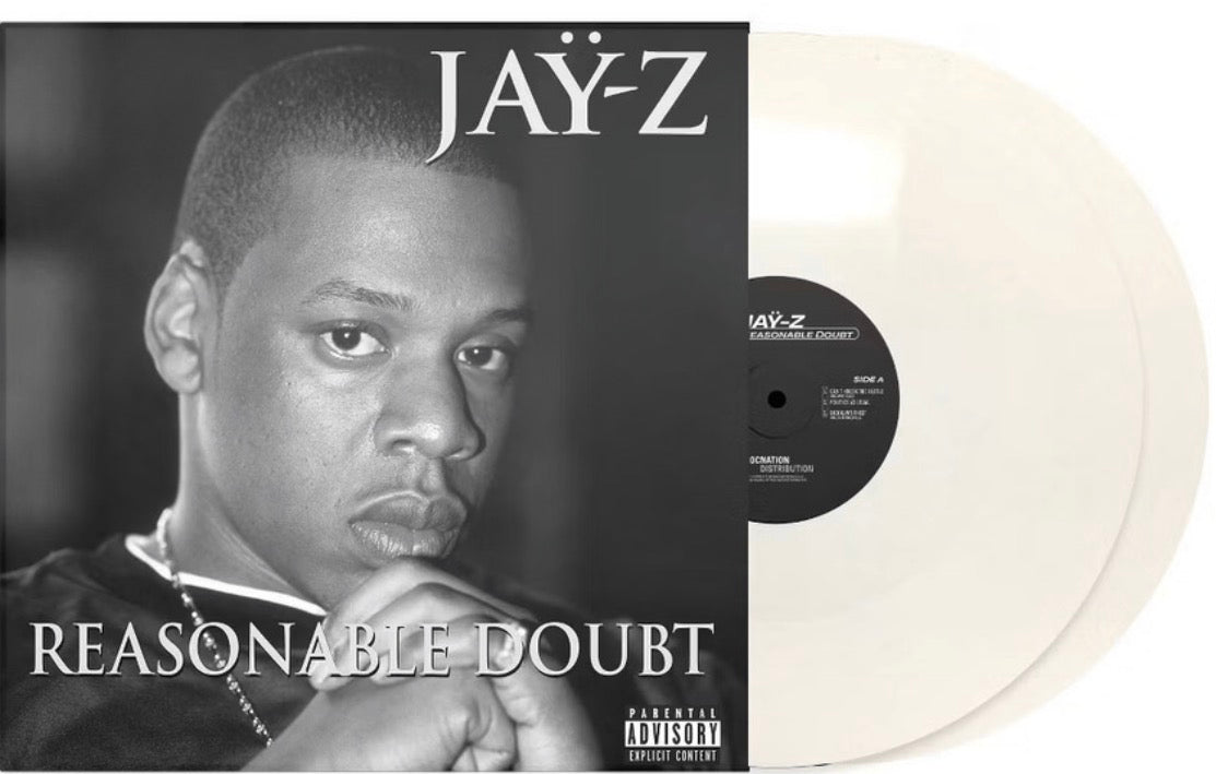 JAŸ-Z - Reasonable Doubt White LP