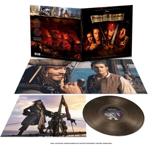 Pirates of the Caribbean: Curse of the Back Pearl Limited Edition Black Ice Vinyl
