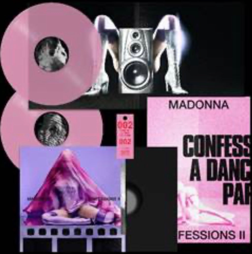 Madonna - CONFESSIONS II Standard Pink 2 x LP + Poster
