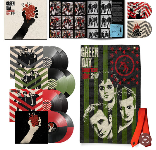 Green Day - American Idiot 8LP COLOURED VINYL & 2 BLU-RAY BOX SET