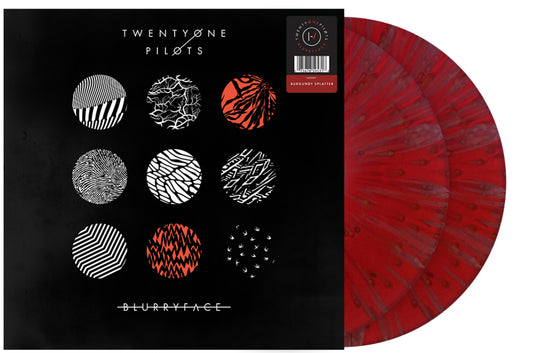 Twenty One Pilots - Blurryface 2LP Burgandy Splatter Vinyl
