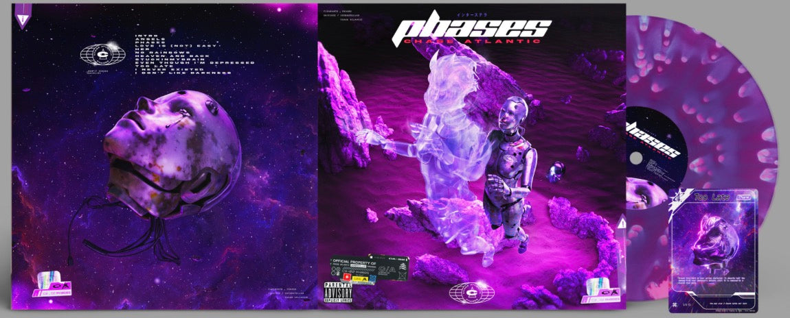 Chase Atlantic - PHASES [Ghostly purple and pink vinyl]