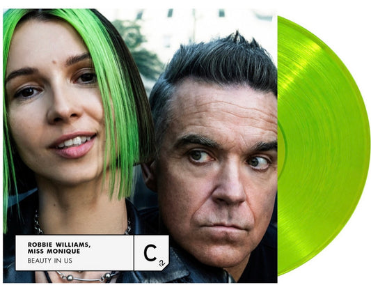 Robbie Williams & Miss Monique - Beauty In Us (Translucent Neon Green 12”)